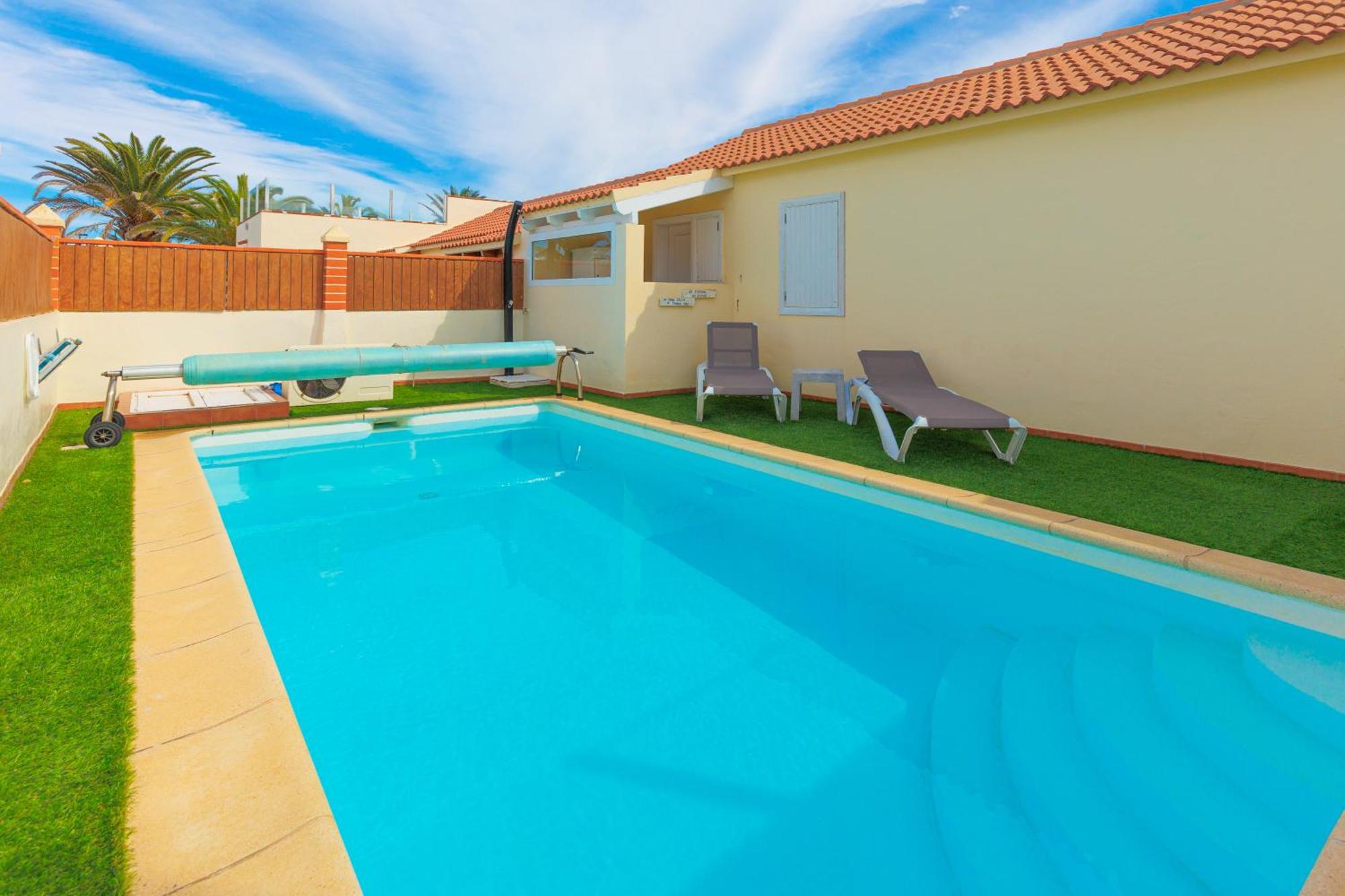 Private Villa With Heated Pool & Terrace See View Corralejo Eksteriør billede